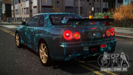 Nissan Skyline R34 Nazuxy S3 para GTA 4