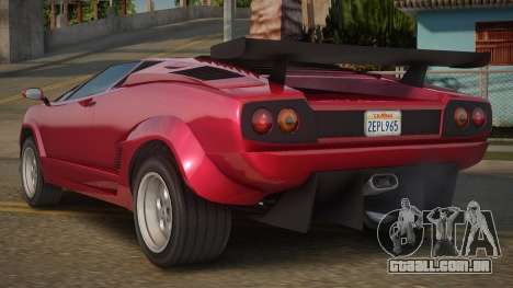 Lamborghini Countach 90th para GTA San Andreas
