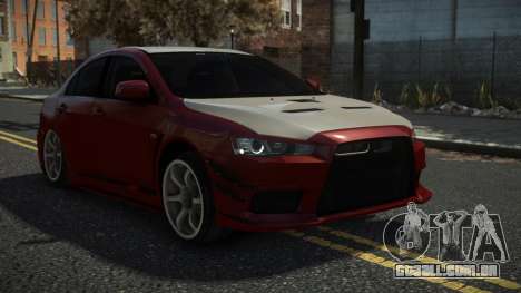 Mitsubishi Lancer Evolution X Volch para GTA 4