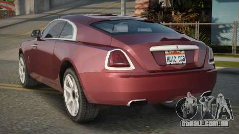 Rolls-Royce Wraith V1.1 para GTA San Andreas