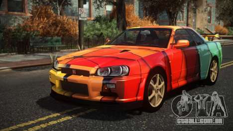 Nissan Skyline R34 Nazuxy S5 para GTA 4