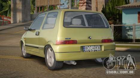 Fiat Cinquecento V1.0 para GTA San Andreas