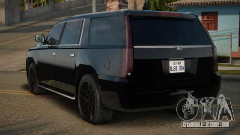 Cadillac Escalade 17th para GTA San Andreas