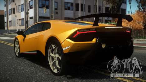 Lamborghini Huracan Munizol para GTA 4