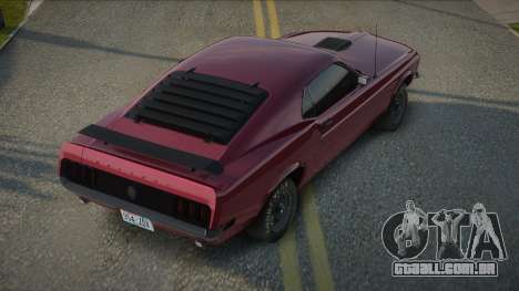 1970 Ford Mustang 320 para GTA San Andreas