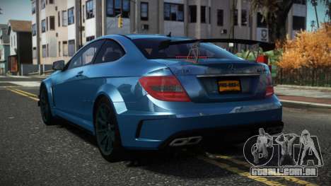 Mercedes-Benz C63 AMG Hugrax para GTA 4