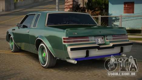 Buick GNX 87th para GTA San Andreas
