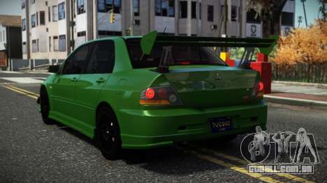 Mitsubishi Lancer Evo 8 Vruny para GTA 4