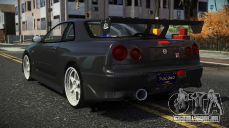 Nissan Skyline R34 Tomedi para GTA 4