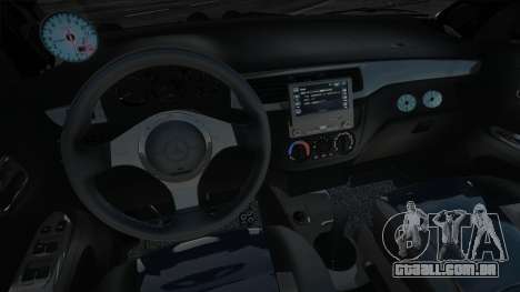 Mitsubishi Lancer VI Blek Version para GTA San Andreas