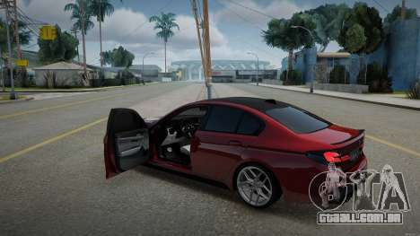 Placas Bmw M5 F90 RO para GTA San Andreas