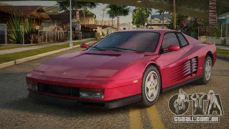 Ferrari 512 TR 85th para GTA San Andreas