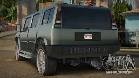 Hummer H2 12th para GTA San Andreas