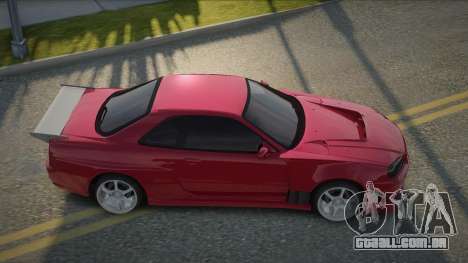 Nissan Skyline R34 WBR para GTA San Andreas