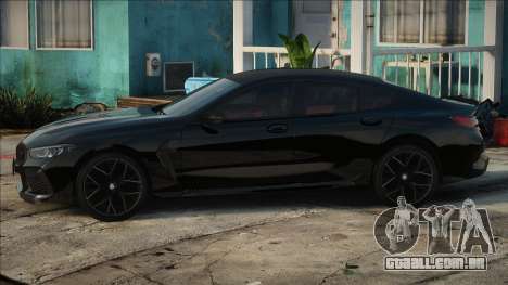 BMW M8 Competition Gran Coupe Black para GTA San Andreas