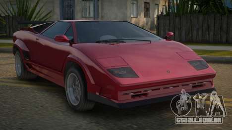 Lamborghini Countach 90th para GTA San Andreas