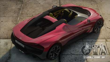 Bugatti Mistral Red para GTA San Andreas