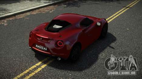Alfa Romeo 4C Serdum para GTA 4