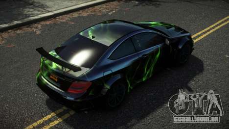 Mercedes-Benz C63 AMG Hugrax S8 para GTA 4
