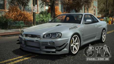 Nissan Skyline R34 Vazeke para GTA 4