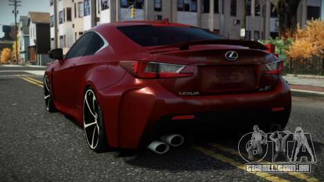 Lexus RCF Solige para GTA 4