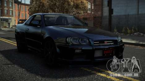 Nissan Skyline R34 Wecami para GTA 4