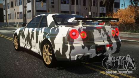 Nissan Skyline R34 Nazuxy S14 para GTA 4