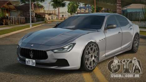 Maserati Ghibli Q4 para GTA San Andreas