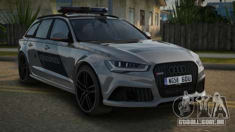 Audi RS6 PDSA para GTA San Andreas