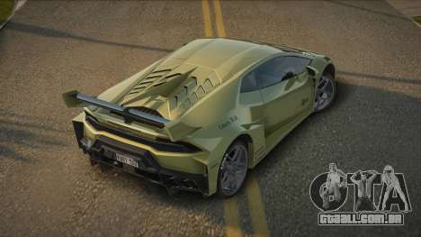 Lamborghini Huracan JWB para GTA San Andreas