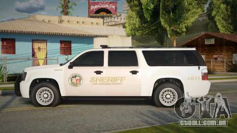 2007 Chevrolet Suburban Sheriff para GTA San Andreas