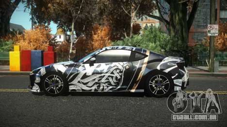 Subaru BRZ Vaklez S8 para GTA 4