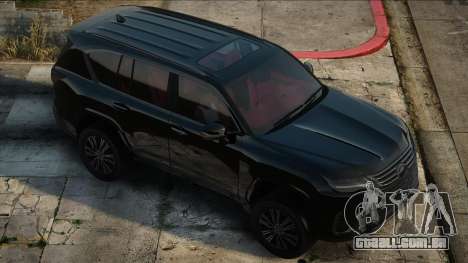 Lexus LX500D Black para GTA San Andreas