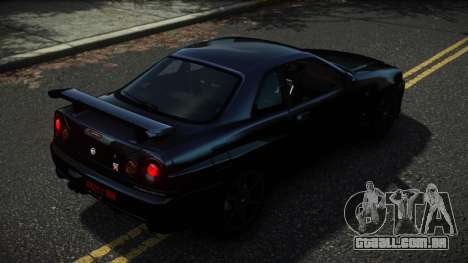 Nissan Skyline R34 Wecami para GTA 4