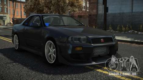 Nissan Skyline R34 Tomedi para GTA 4