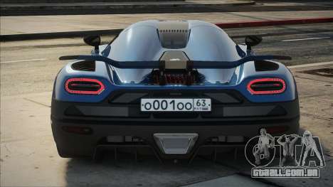 2011 Koenigsegg Agera BL para GTA San Andreas