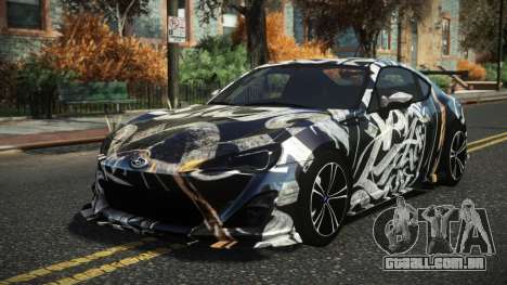 Subaru BRZ Vaklez S8 para GTA 4