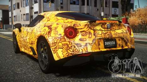 Alfa Romeo 4C Nukeem S3 para GTA 4