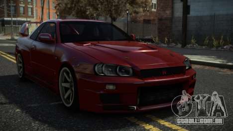 Nissan Skyline R34 Velbushe para GTA 4