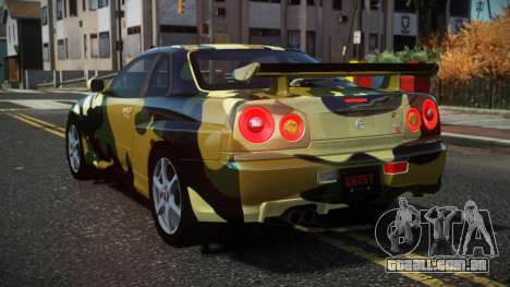 Nissan Skyline R34 Drujo S1 para GTA 4