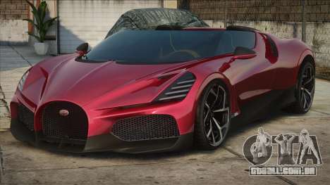 Bugatti Mistral Red para GTA San Andreas