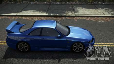 Nissan Skyline R33 Cisamy para GTA 4