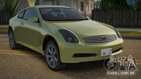 Infiniti G35 L-Style para GTA San Andreas
