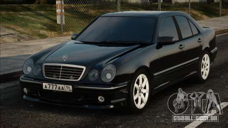 Mercedes-Benz E420 W210 Black para GTA San Andreas