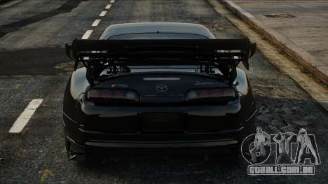 Toyota Supra A80 Black para GTA San Andreas