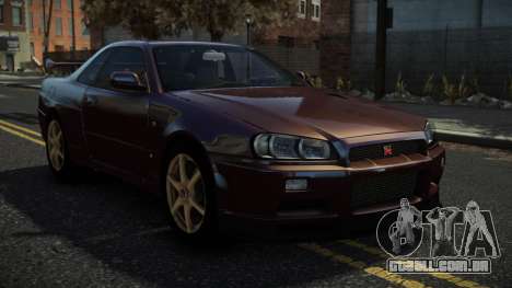 Nissan Skyline R34 Nazuxy para GTA 4