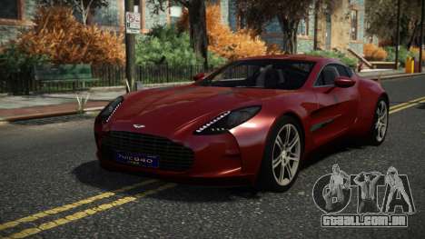 Aston Martin One-77 Cebony para GTA 4