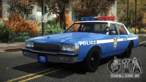 Chevrolet Caprice Classic PDLC para GTA 4