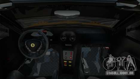 Ferrari 599XX Evo Yellow para GTA San Andreas