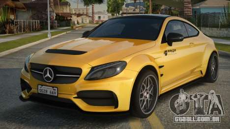 Mercedes-Benz C63 AMG F-Sport para GTA San Andreas